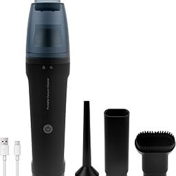 Handheld Car Vacuum Cleaner, 13000Pa Cordless Portable Mini Car Vacuum, Fast Charge 3 in 1 Strong Suction Compact Lightweight Vacuum for Vehicle, Home, Office, Keyboard, Pet Hair-image-63