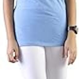 Twinbirds Pearl White Kids Capri Legging-image-18