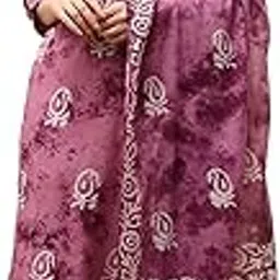 biba Women Purple Cotton Unstitched Suit Set_FREE SIZE-picture-18
