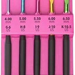 Susan Bates Crochet Hook Set SZ G6-K105, Sizes G6/4mm to K10.5/6.5mm-image-51