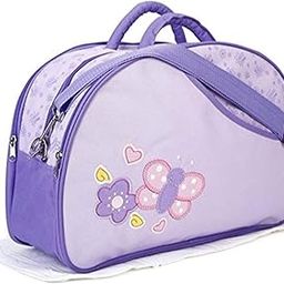 MOPPETS New Born Baby Multipurpose Polyester Diaper/Mother Bag with Holder Diaper Changing Multi Compartment (MOMMY DAY BAG - LARGE)-image-70