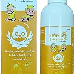 Healthy Nestling Baby Hair Oil with Coconut & Aloe Vera – Gentle Care for Delicate Baby Hair & Scalp – Nourishing, Strengthening & Non-Greasy, 100ml-image-50