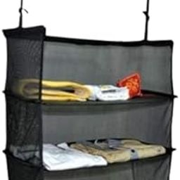 Portable Hanging Travel Shelf Bag Carry on Luggage for Business Trip Home Use Black|Home & Garden | Household Supplies & Cleaning | Home Organization |1 Hanging Travel Shelf-image-34