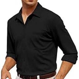 Men's Solid Slim Fit Cotton Formal Shirts || Men Stylish Shirt || Spread Collar & Full Sleeves || Timeless Style & Comfort-image-18