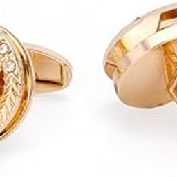 Cufflinks Men Vintage with Rhinestones in Gift Box-picture-38