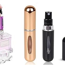 1 Pack Mini Refillable Perfume Atomizer Bottle – Portable Travel Scent Spray Pump Case for Perfume, Cologne & Fragrance – Easy Refill, Leak-Proof, Lightweight for Travel, Purse, Gym, or Outdoor Use-13