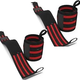 MORIKUS Nylon Wrist Supporter for Gym Wrist Band for Men Gym&Women with Thumb Loop Straps-Wrist Wrap Gym Accessories for Men Hand Grip&Wrist Support Sports Straps for Gym,Weightlifting (MULTI COLOR)-93