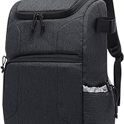 Camera Backpack, DSLR/SLR Mirrorless Camera Backpack, Blue, 10.2" x 14.9" x 6.3"-60