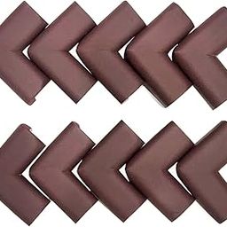 BabySafeHouse Furniture Corner Guard for Baby Safety | Pre-Taped Corner Protectors for Sharp Edges -Brown (Pack of 10)-picture-24
