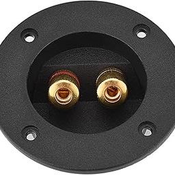 Copper Terminal Speaker Terminal, 2 Mounting Holes Terminal Box, for Hotel Home-picture-20