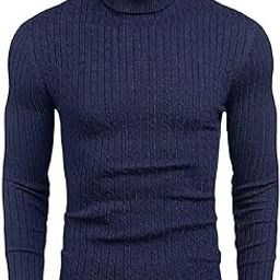 Mens Cotton Turtle Neck Sweater-image-49