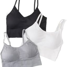 Qufrozy Women Lightly Padded Fancy Bra Combo Free Size (Pack of 3) Size (28-34)-image-80