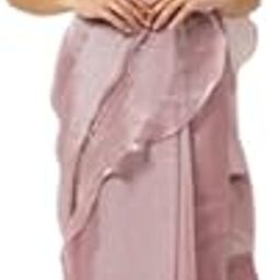 Women's Designer Embellished Ready To Wear Lycra Saree With Blouse Piece-image-32