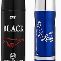 Black + Lady Body Spray – 200ml+200ml | Premium & Regal Fragrance | Long-Lasting & Luxurious Scent | Invigorating & Elegant | Deodrant-image-75