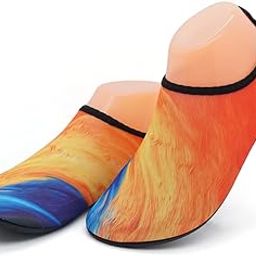 YHomU Aqua Socks Quick Dry Unisex Non-slip Slip-on Beach Swim Shoes Water Sports Shoes Portable Flexible Fashion Ergonomic Casual Soft-image-32