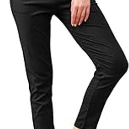 Cotton Pant for Women – Stylish & Comfortable Slub Cotton Blend with Lycra | Free Size | Cross Pocket Design | Color Lock Technology-image-37