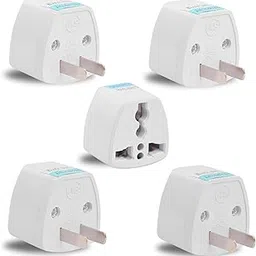 hi plasst pins n plugs India to USA Converter Plug | Travel Adapter 5-Pack: Universal Type A Plug Adapter for US, Canada, Mexico, Japan, Thailand | for Indian Decices | Compatible with Laptop, Camera, Chargers (10A 250V)-picture-47
