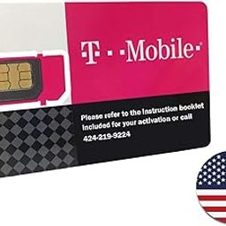 T-Mobile Prepaid SIM Card Unlimited Talk, Text, and Data for 10 Days (for use in United States)-28
