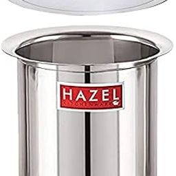 HAZEL Steel Milk Pot with Lid | 1500 ml Stainless Steel Milk Boiler Container | Milk Boiling Vessel Gunj for Kitchen-image-2