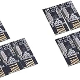 HOMSFOU 10pcs Nrfl Transceiver Module Built Antenna Multi-Point Communication up to Mbps Speed for Car Alcohol Alarms and-image-0