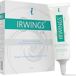 Irwings Under Eye Dark Circle Cream 15ml | Dermatologist Prescribed with Vitamin K, Retinol & JuvenEye CLR | Reduces Dark Circles Fine Lines & Dark Circle Corrector | Brighten & Revitalize Eyes-45