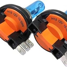 HEAVENGLOW Trade 1 Pair Automotive H15 Headlight Bulb - Standard OEM Replacement for High Beam Low Beam Fog Lights-26