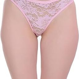 Women's Daily Use Low Rise G-String Cotton Blend Thong Panties-32