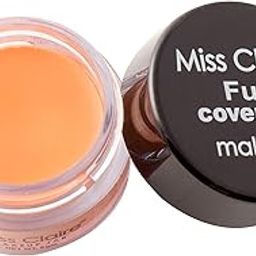 Miss Claire Full Coverage Acne Prone Cream Natural Makeup + Concealer 11, Orange, 6 G-image-25
