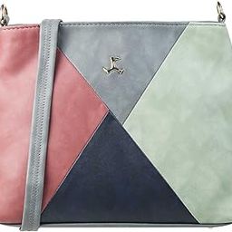 mochi Women Grey Zip Top Sling Bag (66-7355)-picture-42