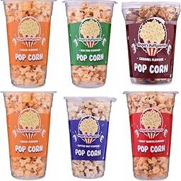 Angels Puffycorns Flavoured Ready to Eat PopCorn - Mix Flavour - Pack of 6 Units (2 Cheese, 1 Tangy Tomato, 1 Butter Salted, 1 Peri Peri & 1 Caramel)-image-19