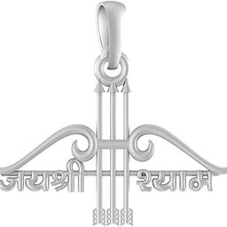 Sterling Silver (92.5% purity) God Baba Khatu Shyam Ji Pendant for Men & Women Pure Silver Lord Baba Khatu Shyam Locket for Good Health & Wealth-picture-38
