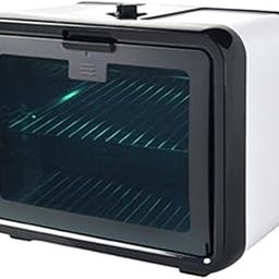 FOLELLO UV Sterilizing Cabinet With Mechanical Timer Quartz Lamp See-Through Lid Cover-picture-22