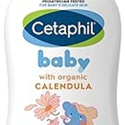 Cetaphil Baby Daily Moisturizing Lotion 400ml with Organic Calendula for Face & Body, Moisturizer for Kids-60