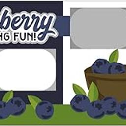 "Blueberry Picking Fun" Scrapbook Page Kit-image-56