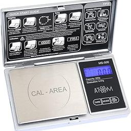 Atom LT Pro 500 Digital Pocket Jewelry Weighing Scale | Gold/Jewellery Mini Digital Weighing Machine (500 g x 0.1 g). For Domestic Use Only-16