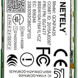 Wireless Network Adapter for Laptop-NGFF M2 Wi-Fi Card-802.11AC 1x1 MIMO2.4GHz 150Mbps 5GHz 433Mbps Bluetooth 4.1-M2 Bluetooth Wireless Adapter-Lenovo FRU PN:00JT477 FRU PN:01AX709-14
