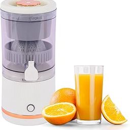 Drumstone (𝗦𝗽𝗲𝗰𝗶𝗮𝗹 𝟭𝟬 𝗬𝗲𝗮𝗿𝘀 𝗪𝗮𝗿𝗿𝗮𝗻𝘁𝘆) Rechargeable Citrus Juicer – Portable, Cordless, & Travel-Friendly Juice Extractor – Powerful Motor, Long Battery Life, Easy to Clean-picture-12