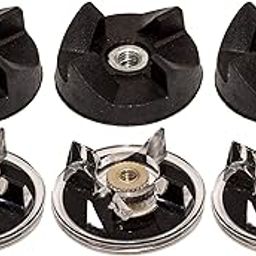 ediscountdeals BLENDIN Base and Blade Gear for Magic Bullet Replacement Part, Black-image-1