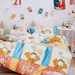DIVINE OVERSEAS Premium Micro Fabric Kids Bed Sheet Set - King Shakes Design - 1 Double Size Bed Sheet (90" x 100") & 2 Pillow Covers - Ultra Soft, Durable, No Pilling, No Shrinking-image-47