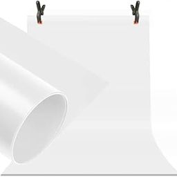 YUGAM PVC Desk Backdrop for Product and Food Photography (White Backdrop)-11