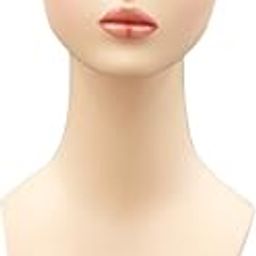 bnf® Bald Mannequin Head Long Neck Lightweight Realistic for Wig Necklace Display Style A Health & Beauty |Salon & Spa Equipment |Hair & Makeup Mannequins-image-47