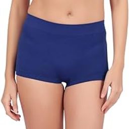 Full Coverage Low Rise Wide Bands Cotton Combed Boyshort Panties-picture-6