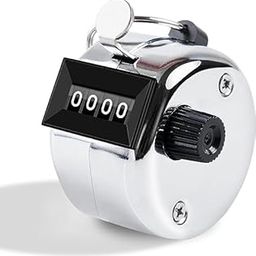 AFPIN- jaap Counter - Metal Hand - Tally Counter -with 4 Digit Display- Clicker Counter | Jaap mala Counter | mala jaap Counter | Tasbeeh Misbaha Counter - for naam jaap-16