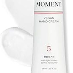 The Face Shop Daily Moment Vegan Hand Cream Midnight Street with Hyaluronic Acid & Shea Butter, Non-Greasy & Quick absorbing hand care cream, 30ml-42