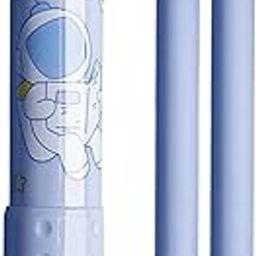 SAMVARDHAN Pen Erasers – Retractable Eraser, Novelty Eraser Pen Shaped, Press Mechanical Rubbers with 2 Pcs Refill Erasers for Kids Students, Stationery Gift for Kids, Return Gift (Blue)-image-8