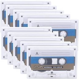 10Pcs Blank Cassette Tape 60 Mins Blank Tape Magnetic Audio Tape Recording Player for Speech Music Recording Standard Cassette-image-37