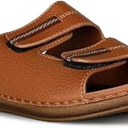 Marvin Mule Mens Casual Mule Slipper in TAN-46