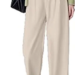 aahwan Women's & Girls' High Waist Korean Baggy Loose Loose Pants-picture-28