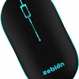 Zebion Connect–2 2.4GHz Wireless + Bluetooth Mouse (Dual connectivity), Connect up to 2 Devices, Rechargeable Battery, RGB Lights, Range 10m, Ergonomic Design for Laptop, Smartphone, Tablet-22