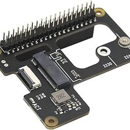 Raspberry Pi 5 M.2 NVMe SSD Adapter X1000 Pi 5 PCIe to M.2 NVMe Top HAT M.2 NVMe SSD PCIe Board NVMe SSD Expansion Shield-image-57
